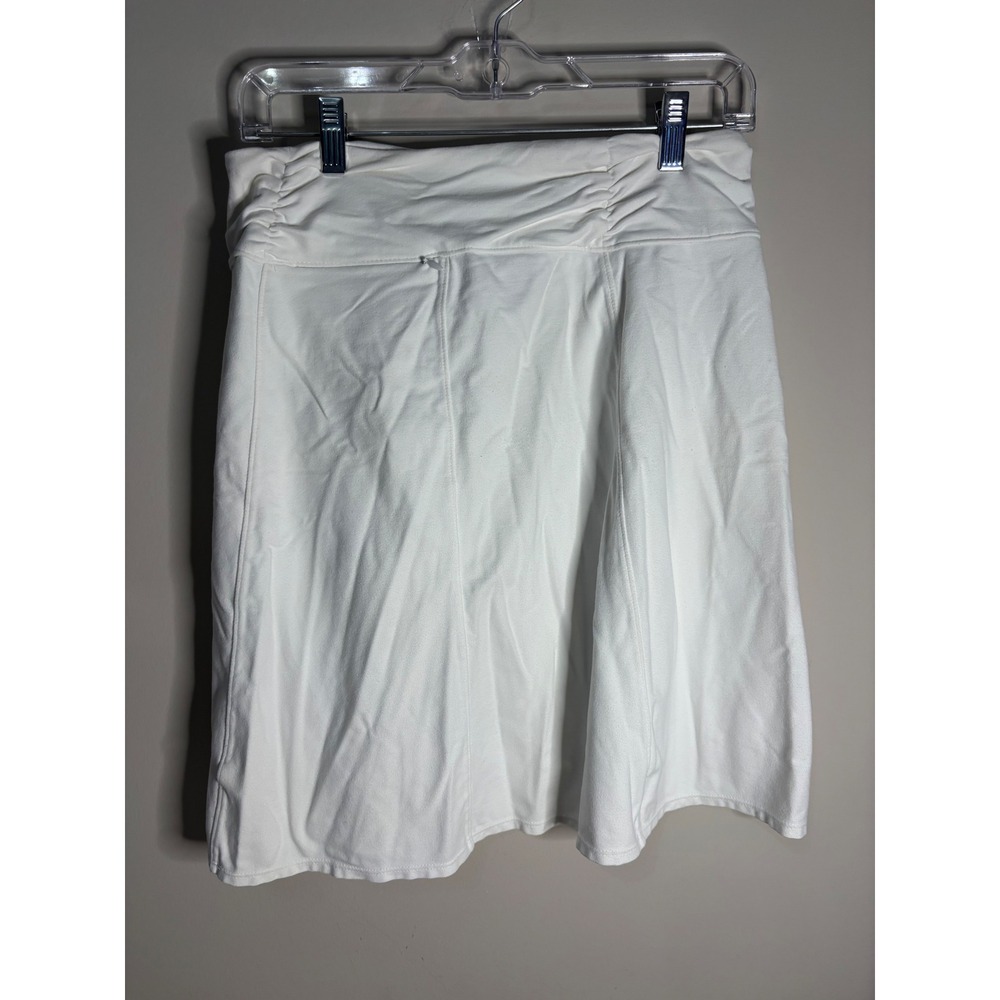 Athleta White Tennis Skirt Pleated Athletic Skort Size Medium - Picture 6 of 10